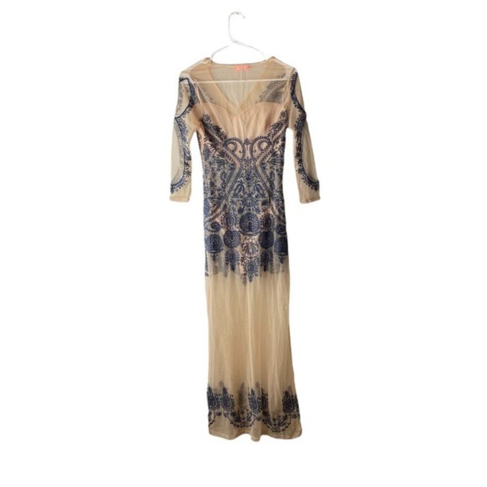 Banjul Sheer dress size tag is missing would fit XS-S